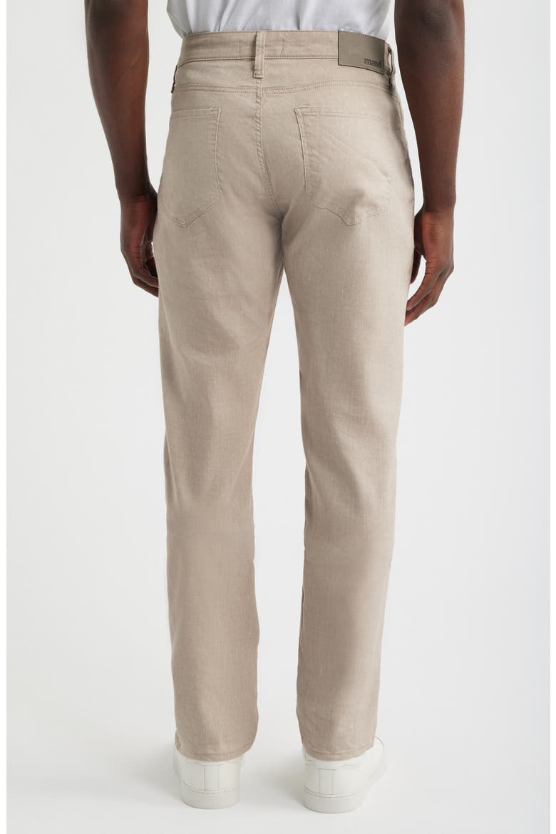 Marcus Slim Straight Leg Pants, Alternate, color, COFFEE LINEN