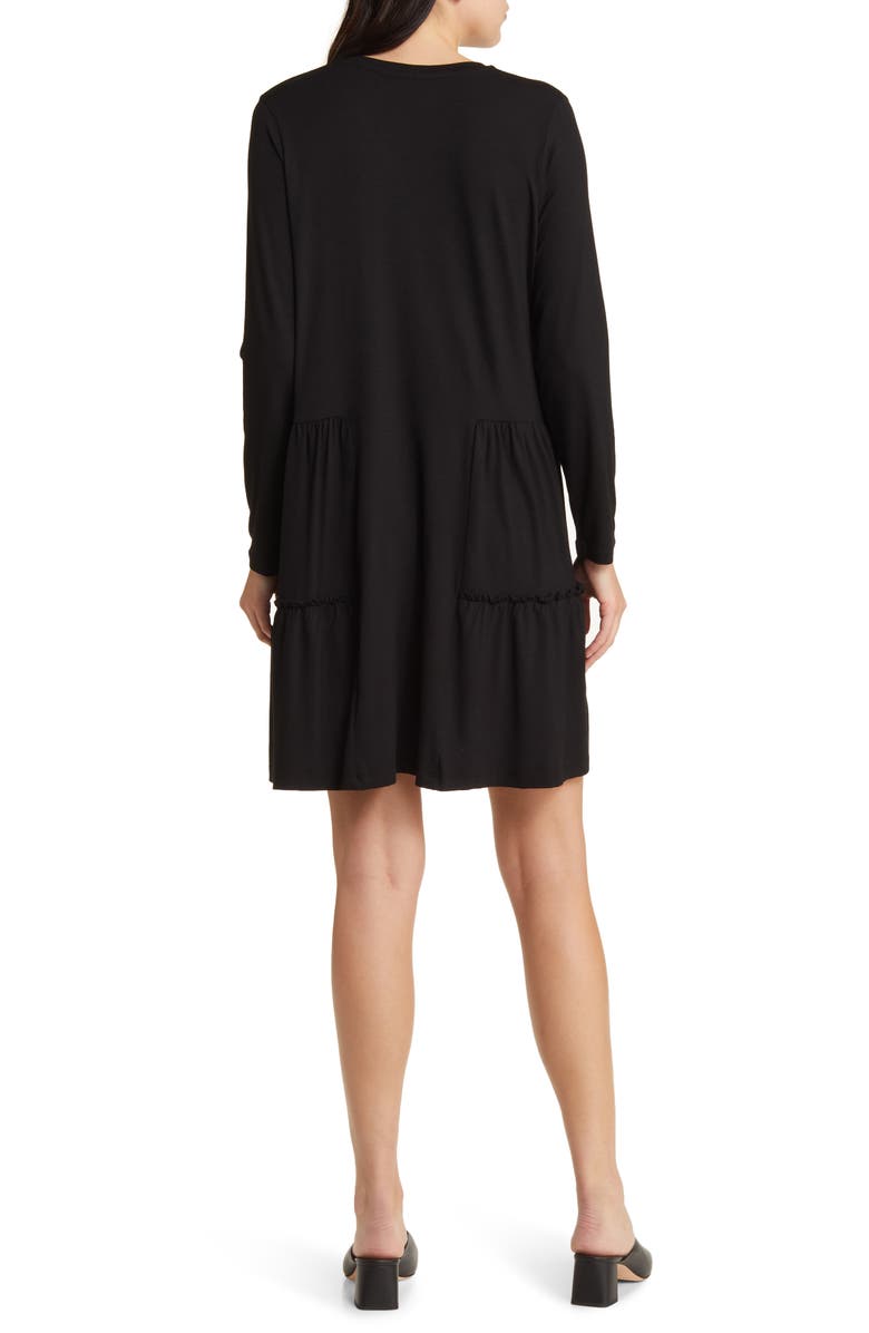 Masai Copenhagen Gili Long Sleeve Tiered Minidress, Alternate, color, 