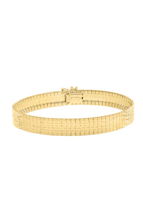 14K Yellow Gold Golden Heritage Link Bracelet