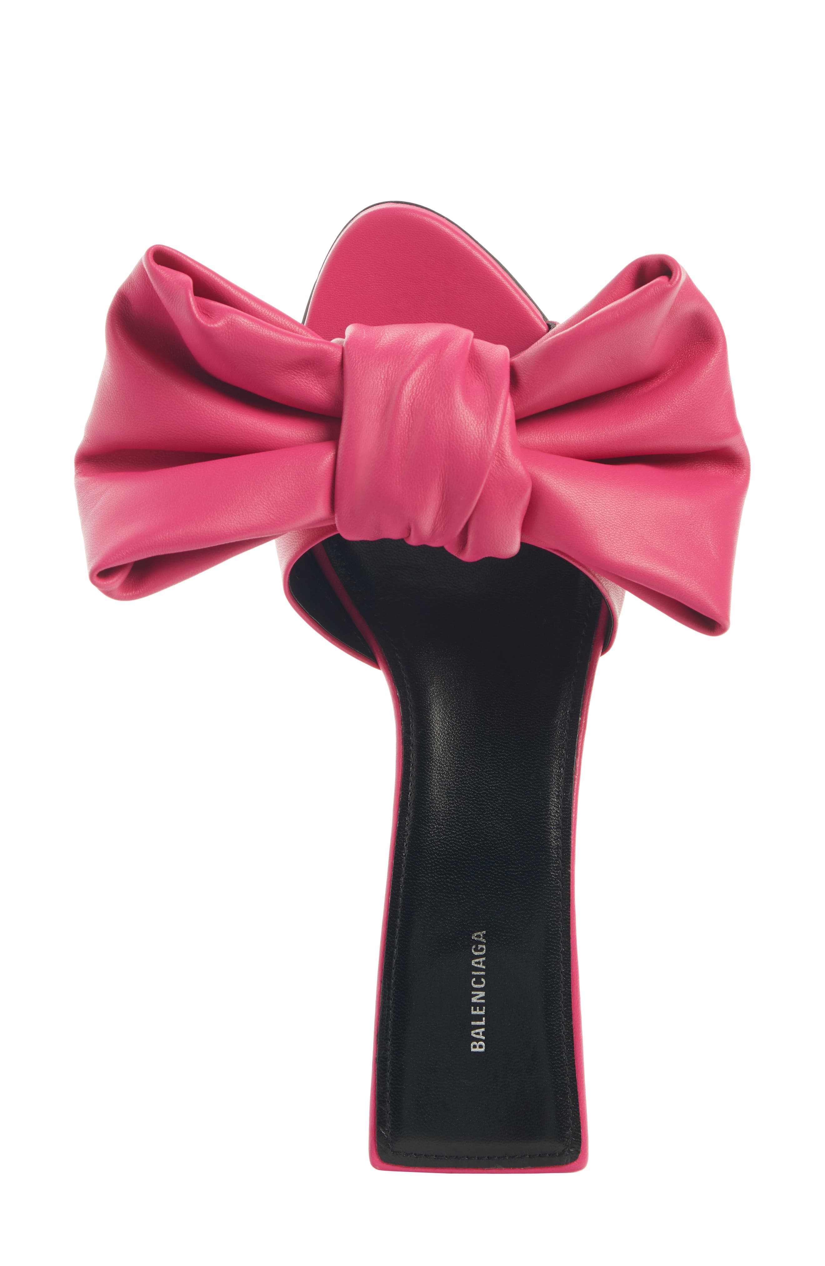 Balenciaga Bow Slide Sandal, Alternate, color, 
