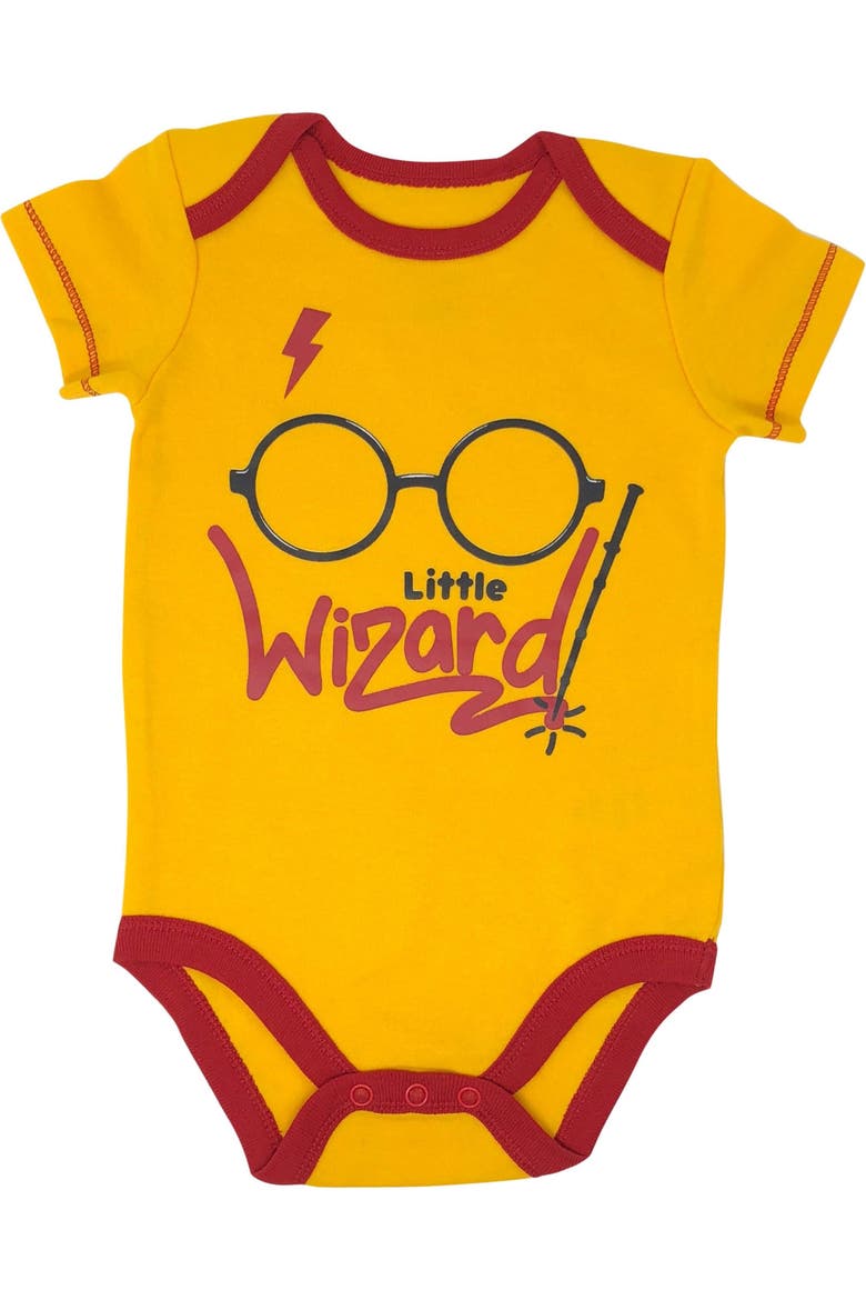 Harry Potter 5-Pack One Piece Bodysuits, Alternate, color, Grey Red Black Yellow