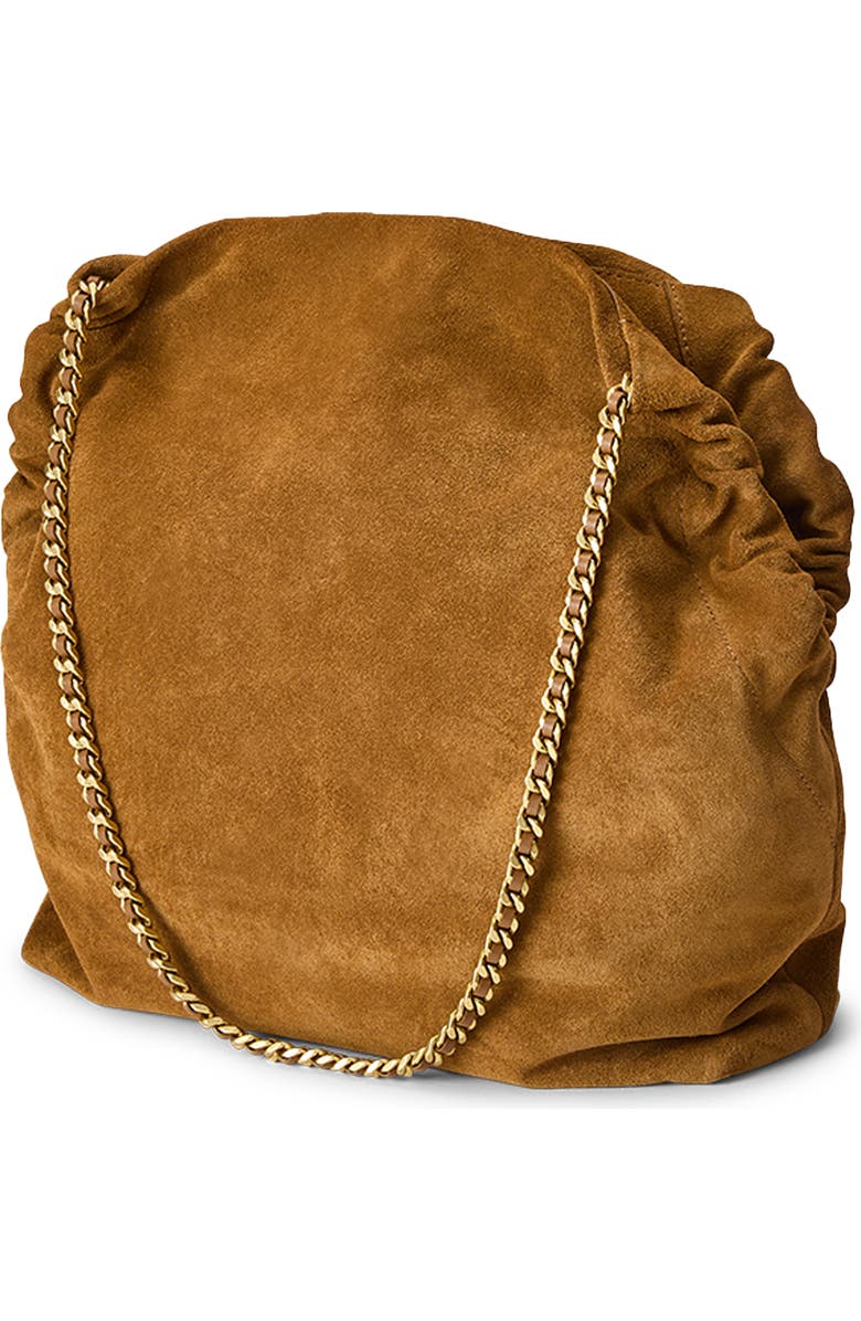 Veronica Beard Slouchy Suede Shoulder Bag, Alternate, color,