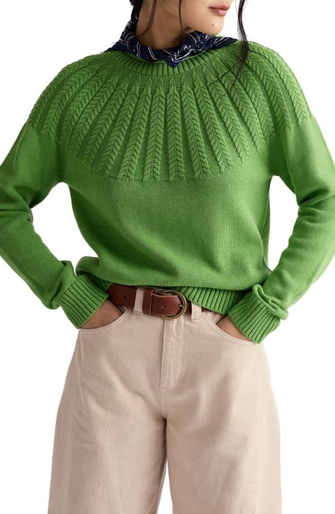 Stone Chat Organic Cotton Sweater