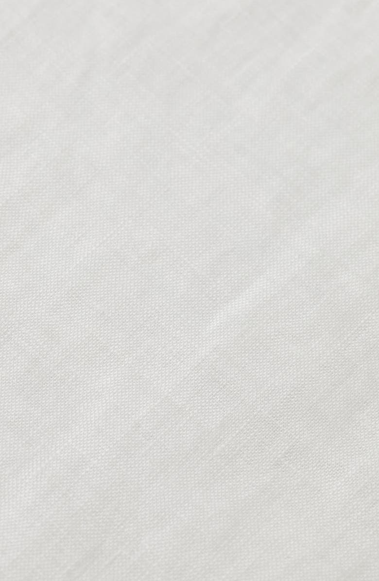 Scotch & Soda Core Solid Short Sleeve Button-Up Shirt, Alternate, color, Off White