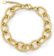 GABI RIELLE Italian Link Adjustable Chain Bracelet