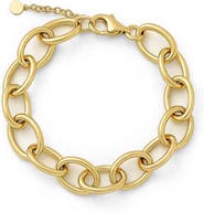 GABI RIELLE Italian Link Adjustable Chain Bracelet