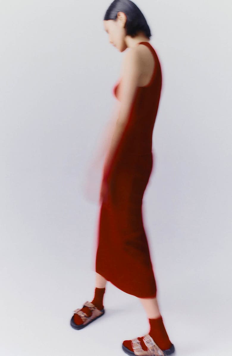 1774 BIRKENSTOCK Arizona Snakeskin Embossed Leather Buckle Slide Sandal, Alternate, color,