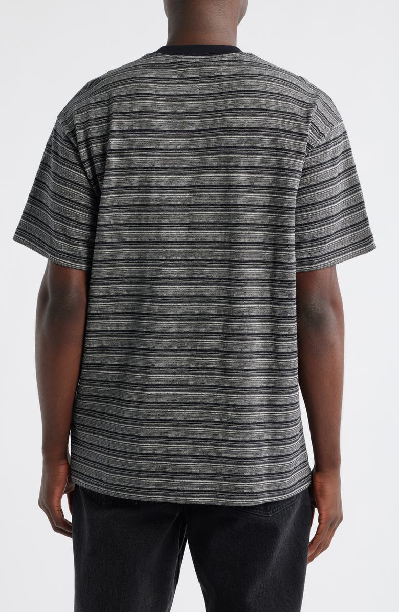 Carhartt Work In Progress Gellar Jacquard Stripe Cotton Pocket T-Shirt, Alternate, color, 