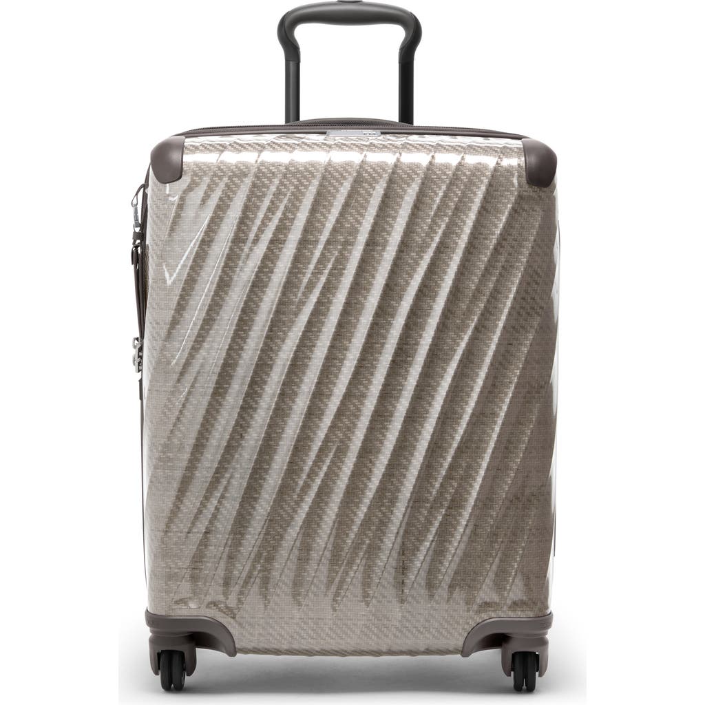 Tumi 19 Degree Lite Continental 4-wheel Carry-on Bag In Titanium Grey