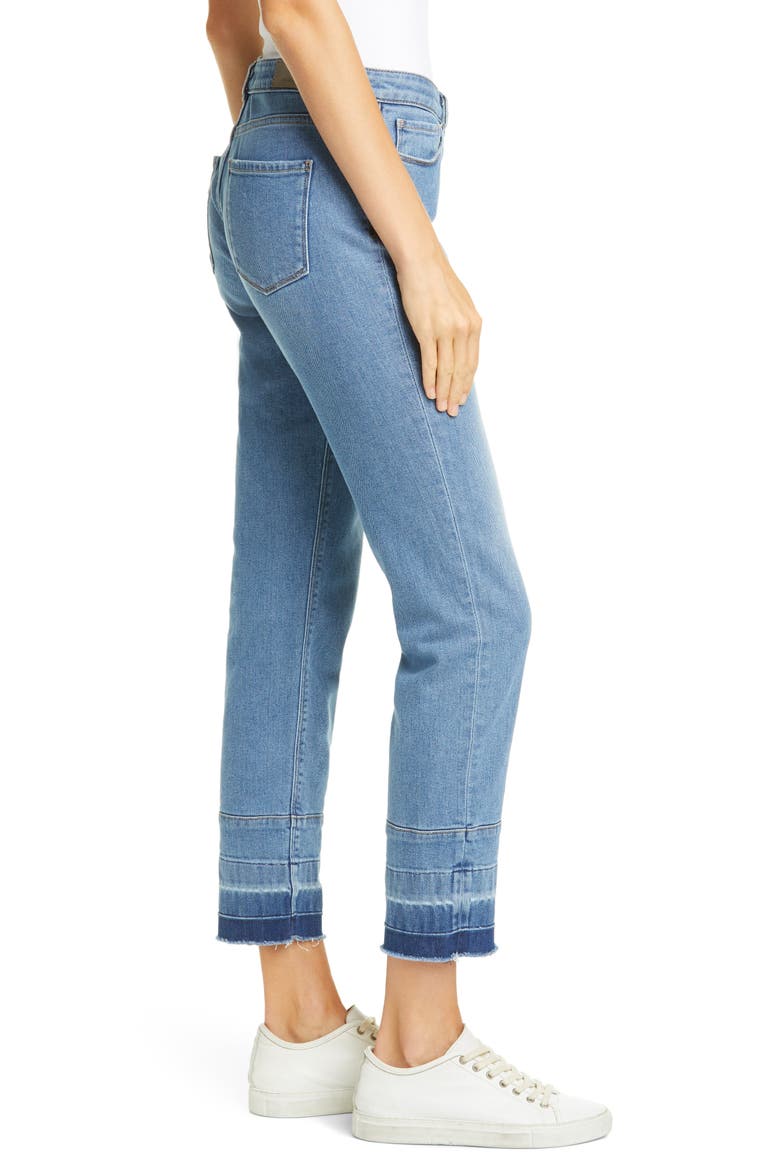 Released Hem Straight Leg Jeans, Alternate, color, DENIM BLUE