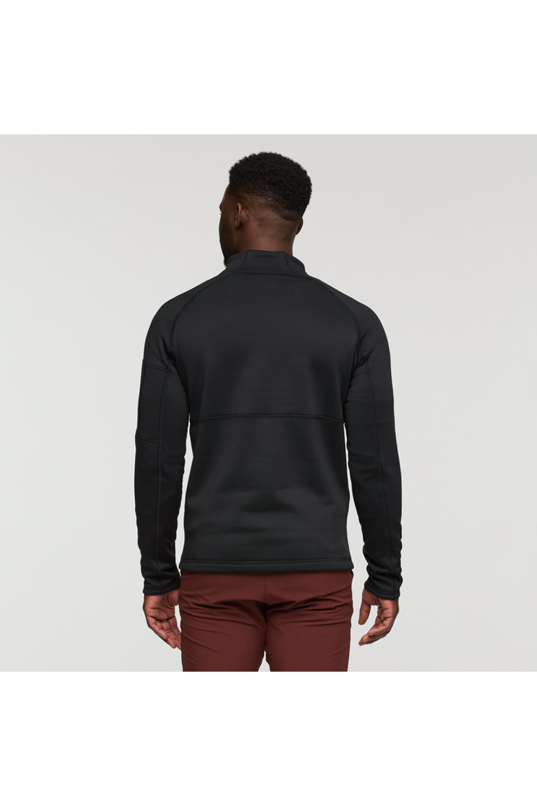 Tempa Fleece Half-Zip Pullover - Men's, Alternate, color, Cotopaxi Black