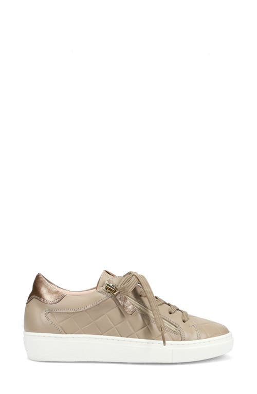 Ron White Olivya Quilted Sneaker In Brown