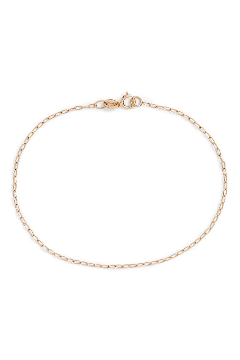 14K Gold Link Bracelet   (Nordstrom Exclusive), Main, color, YELLOW GOLD