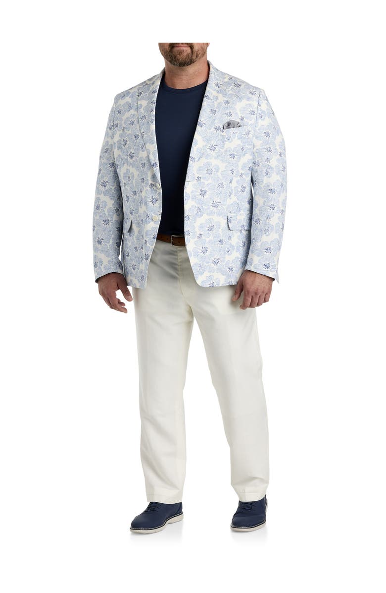 Tallia Big & Tall Textured Floral Sport Coat, Alternate, color, 