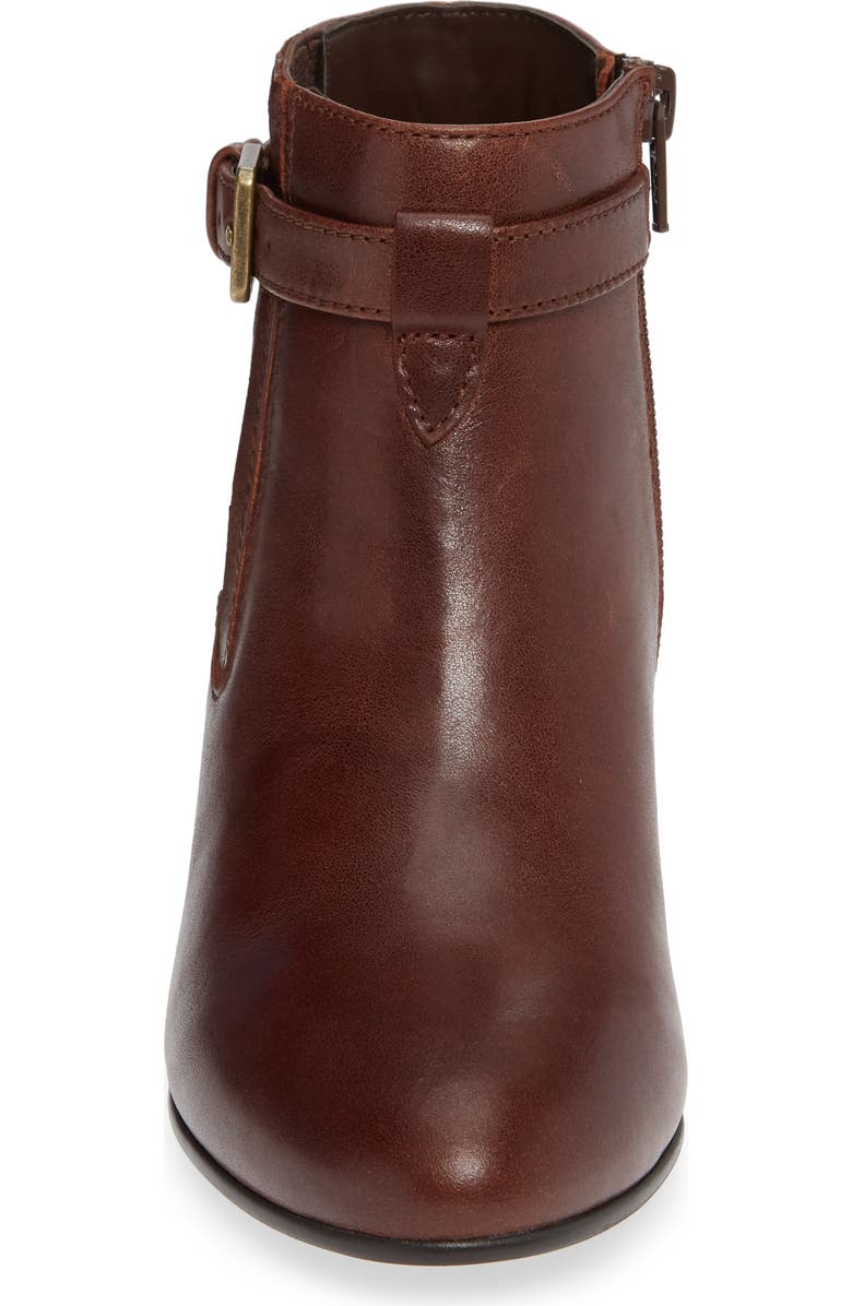 David Tate Opal Bootie, Alternate, color, Luggage Leather