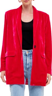 Endless Rose Velvet Blazer
