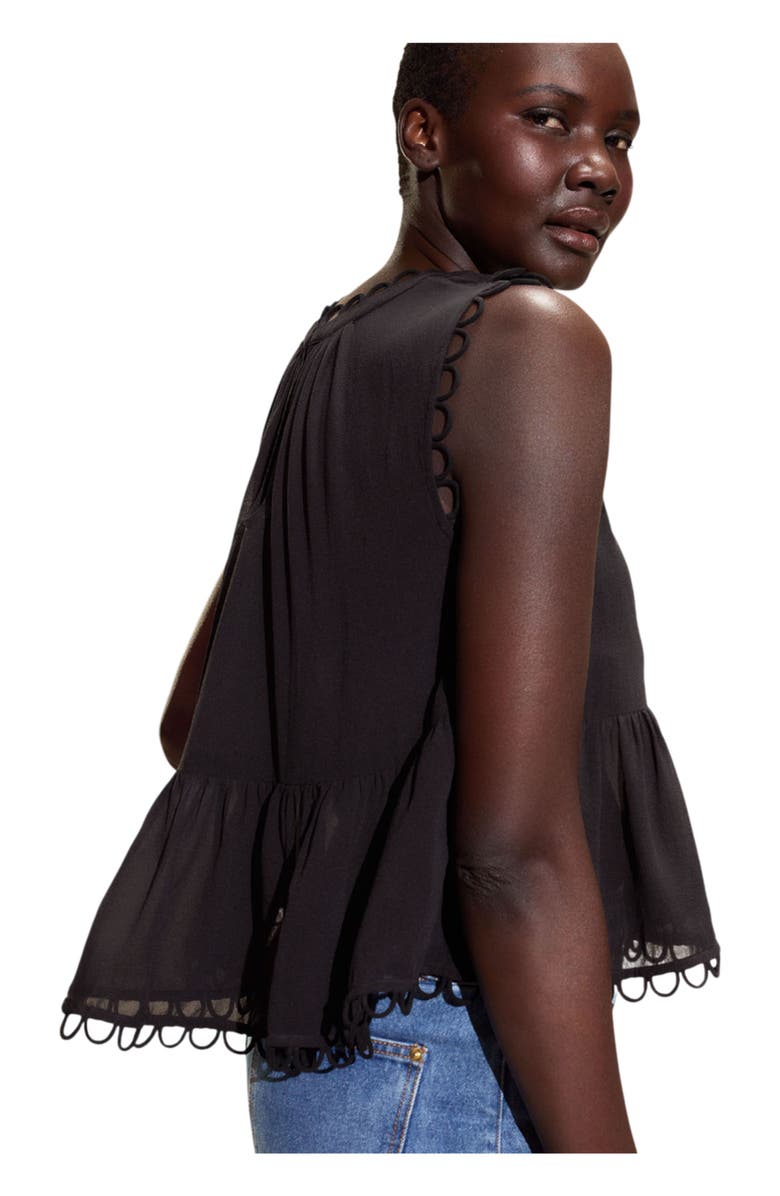 Cynthia Rowley Annabelle Sleeveless Blouse, Alternate, color, 