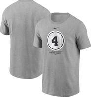 Nike Men's Nike Lou Gehrig Heathered Gray New York Yankees Cooperstown Collection Lou Gehrig Day Retired Number T-Shirt
