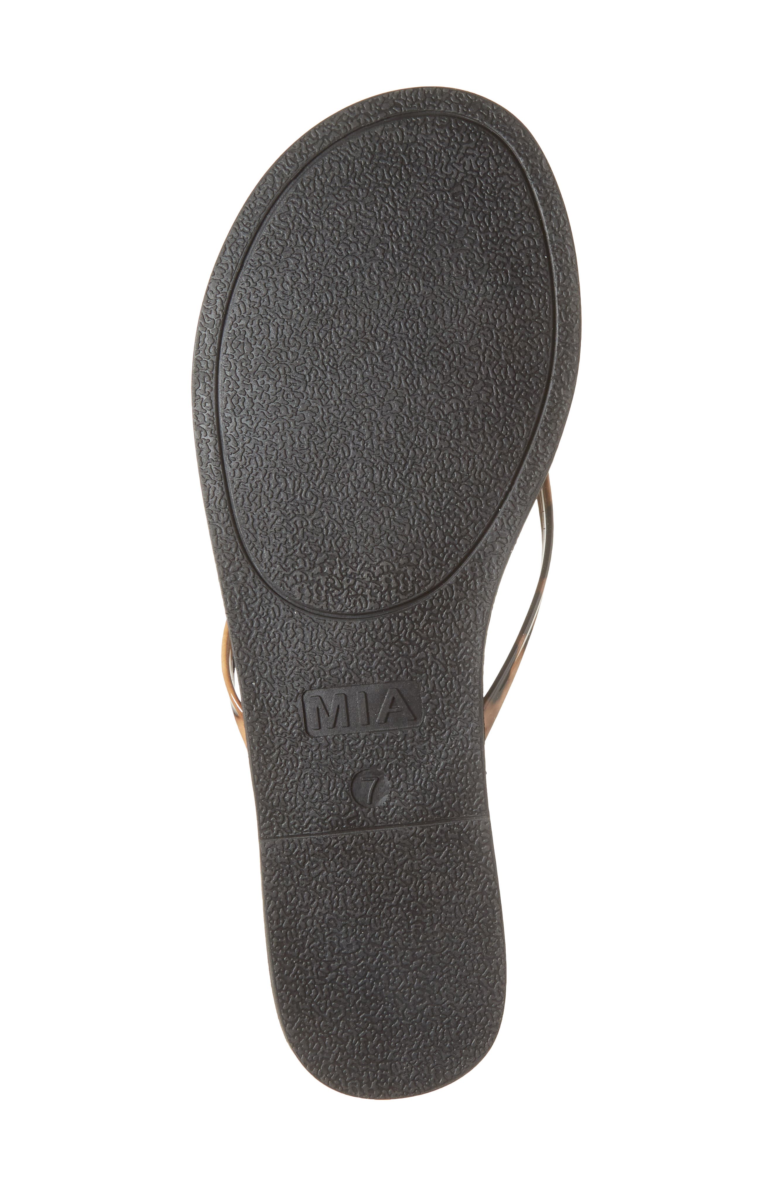 MIA Aster Flip Flop, Alternate, color, Leopard Print