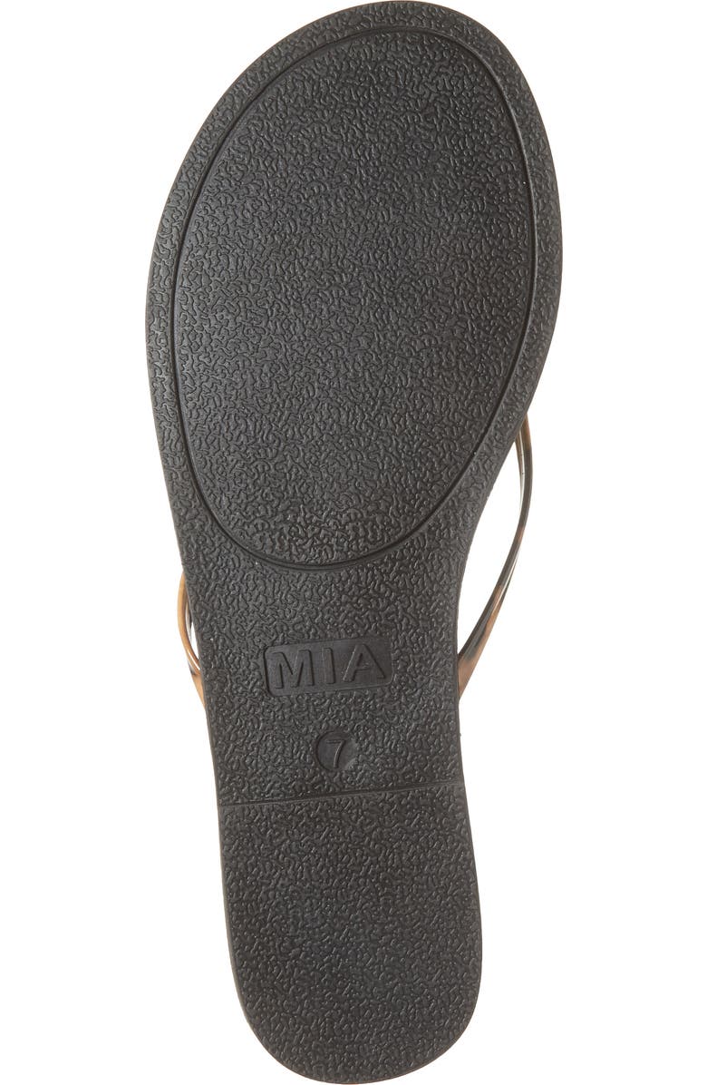 MIA Aster Flip Flop, Alternate, color, Leopard Print