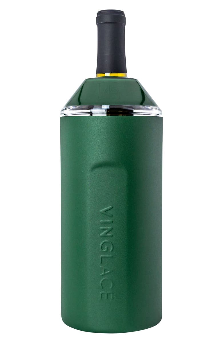 Vinglacé Wine & Champagne Chiller, Main, color, Evergreen