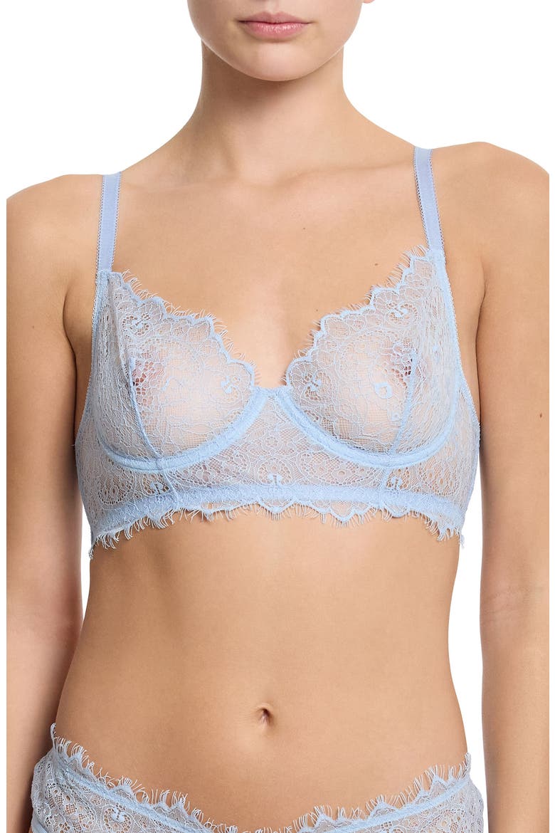 Sheer Seduction Underwire Bra, Main, color, TOUCH THE SKY BLUE