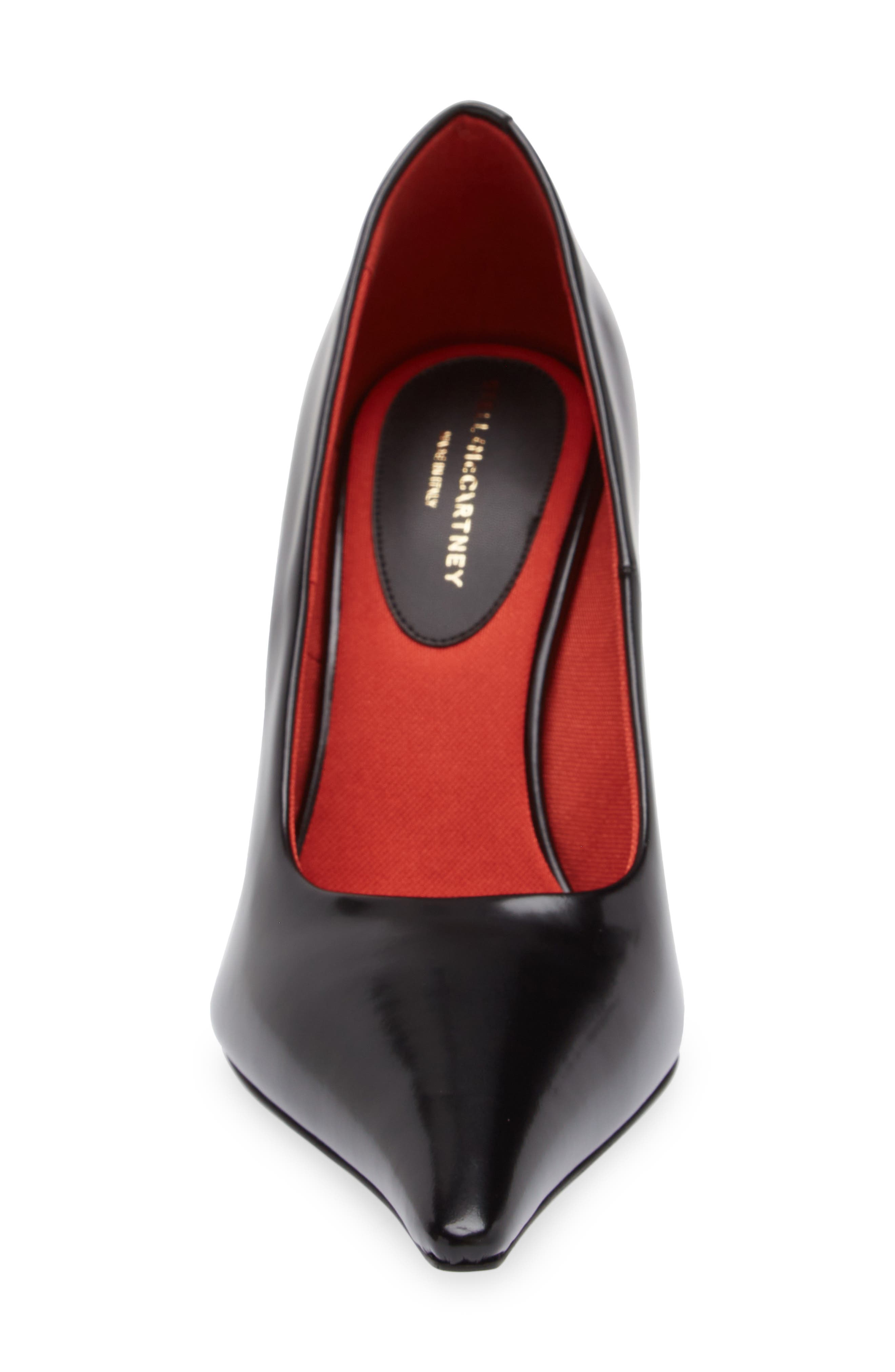 Stella McCartney Elsa Pointed Toe Pump, Alternate, color, 