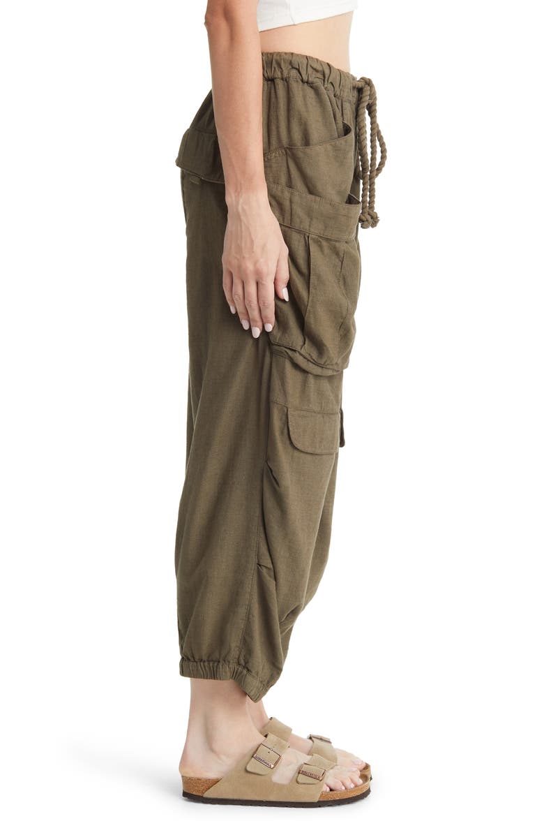 Free People Rock And Crop It Cargo Pants, Alternate, color, 