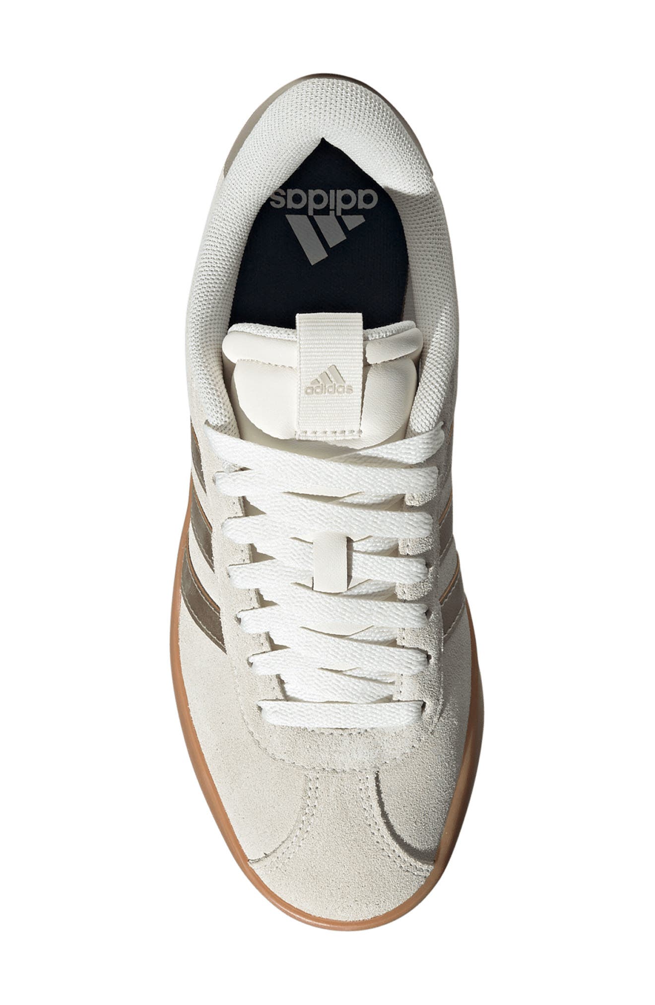 adidas VL Court 3.0 Sneaker, Alternate, color, Off White/ Cyber/ Gold