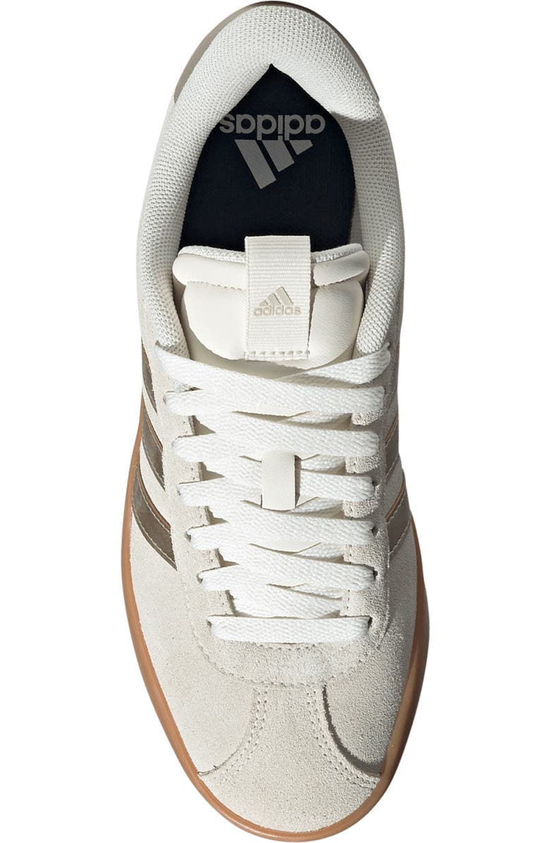 adidas VL Court 3.0 Sneaker, Alternate, color, Off White/ Cyber/ Gold