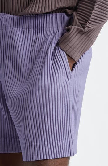 Homme Plissé Issey Miyake MC July Pleated Shorts | Nordstrom Homme Plissé Issey Miyake MC July Pleated Shorts | Nordstrom