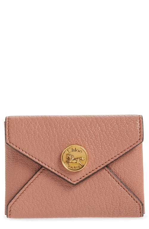 Chloé Envelope Card Holder In Brown