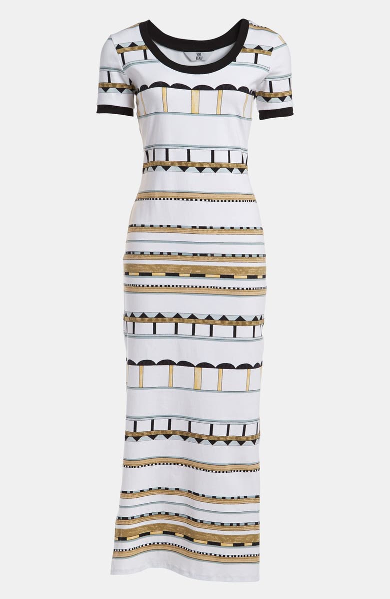Viva Vena! Slim T-Shirt Maxi Dress, Main, color, 