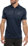 TravisMathew Splatter Stripe Polo