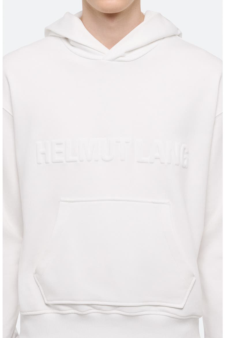 Embossed Studio Logo Hoodie, Alternate, color, WHITE