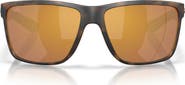 Costa Del Mar Broadbill II XL 62mm Polarized Oversize Rectangular Sunglasses