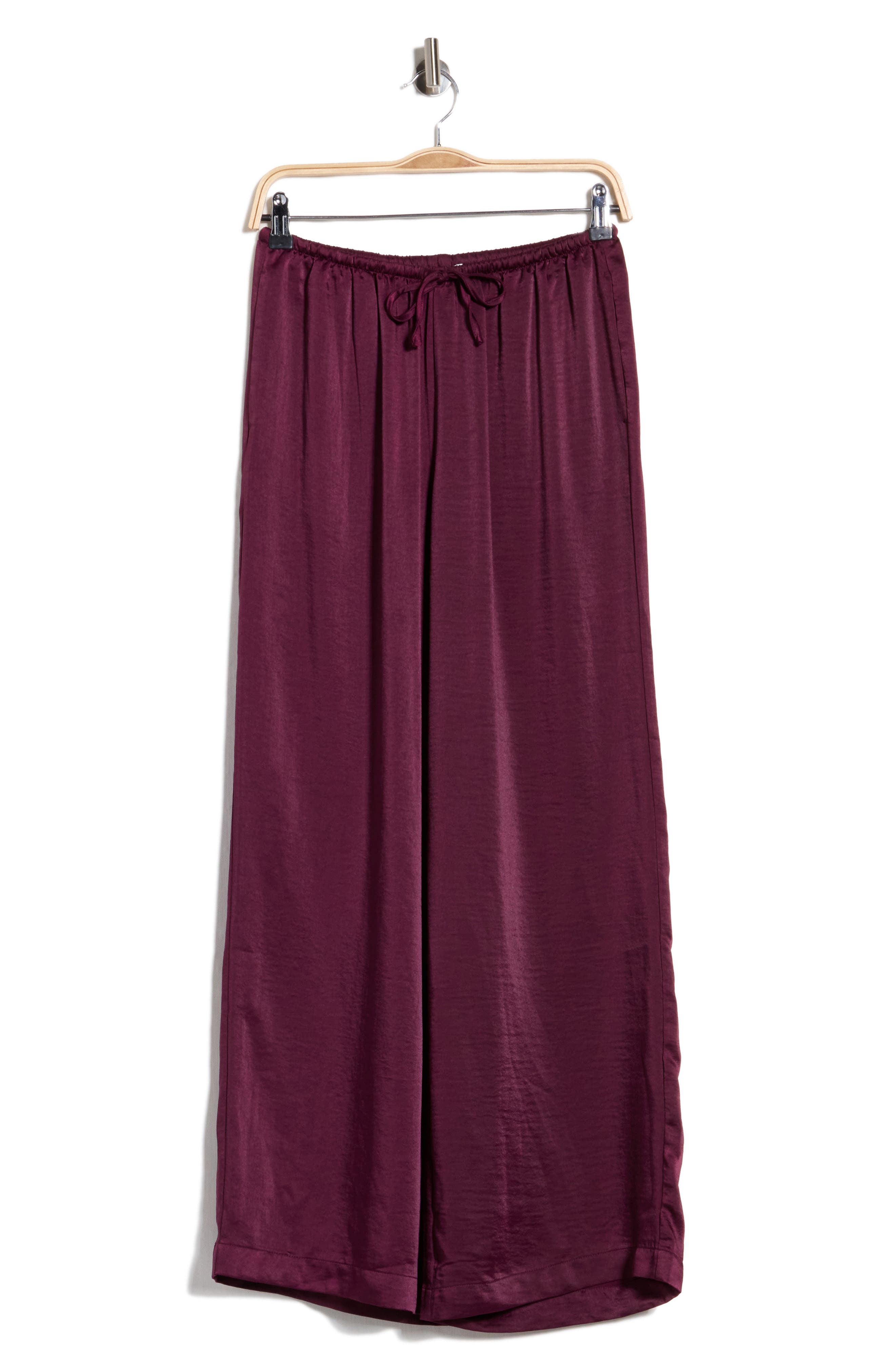 NORDSTROM RACK Textured Satin Drawstring Pants (Women) | Nordstromrack