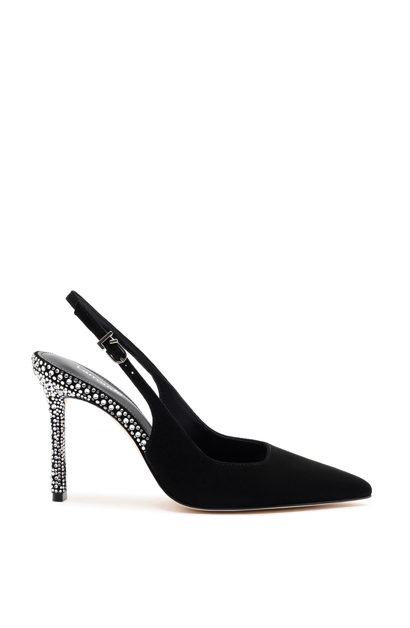 Larroudé Kaitlan Crystal Pump, Main, color, 