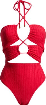 BOAMAR Neff Jacquard One-Piece Swimsuit