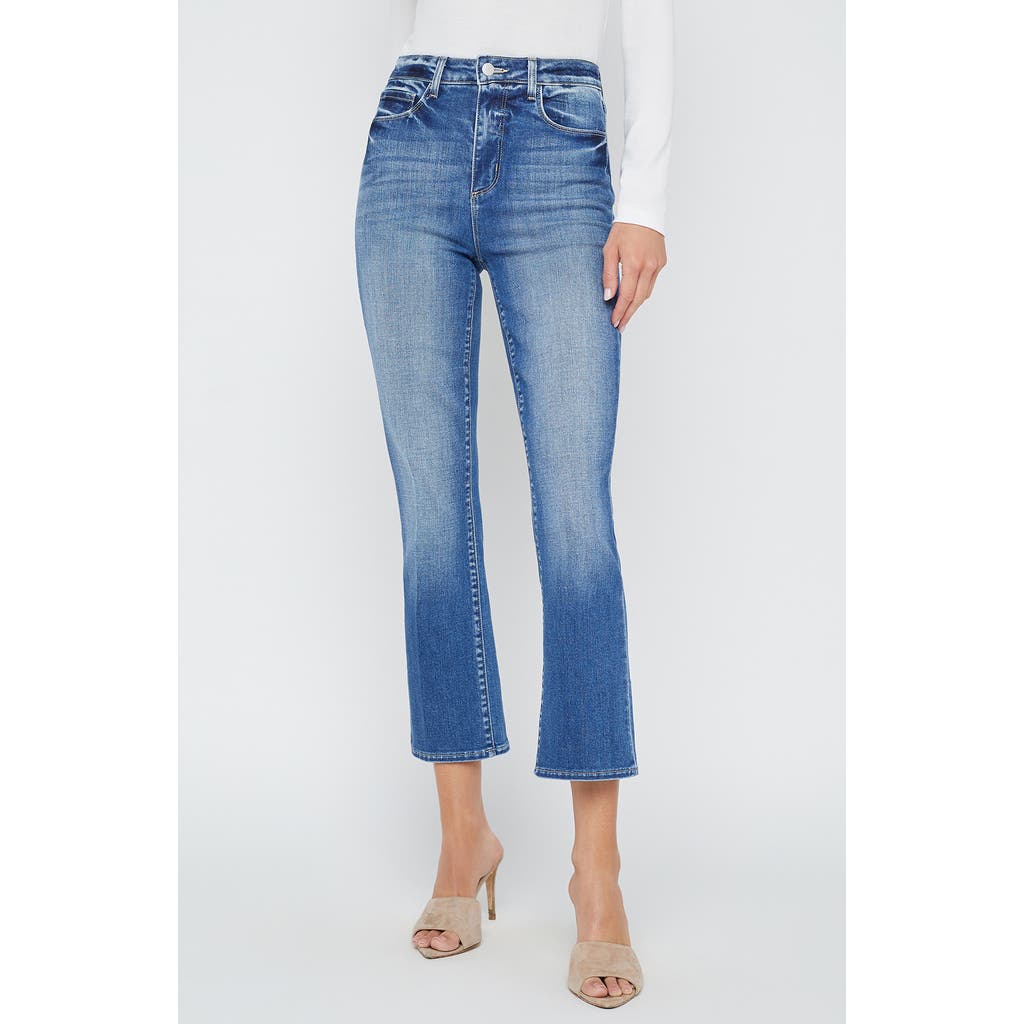 L Agence L'agence Mira Crop Bootcut Jeans In Hampton