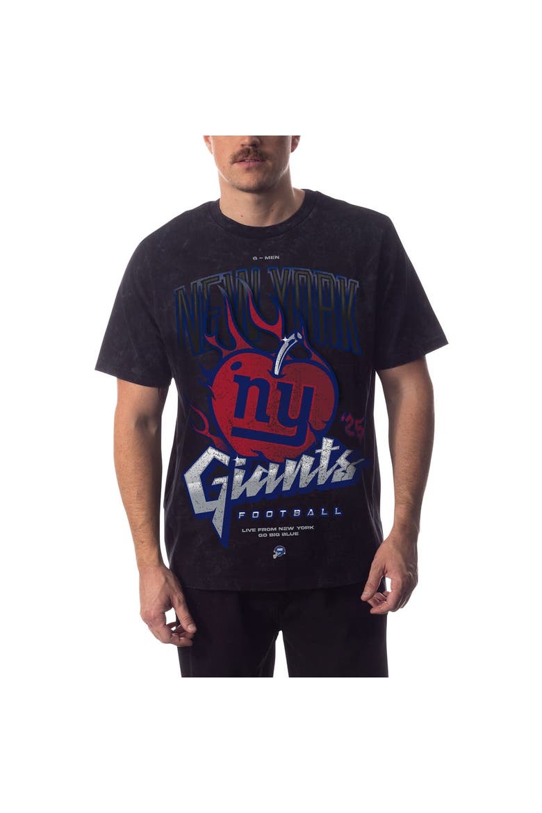 Unisex The Wild Collective Black New York Giants Tour Band T-Shirt, Main, color, Black
