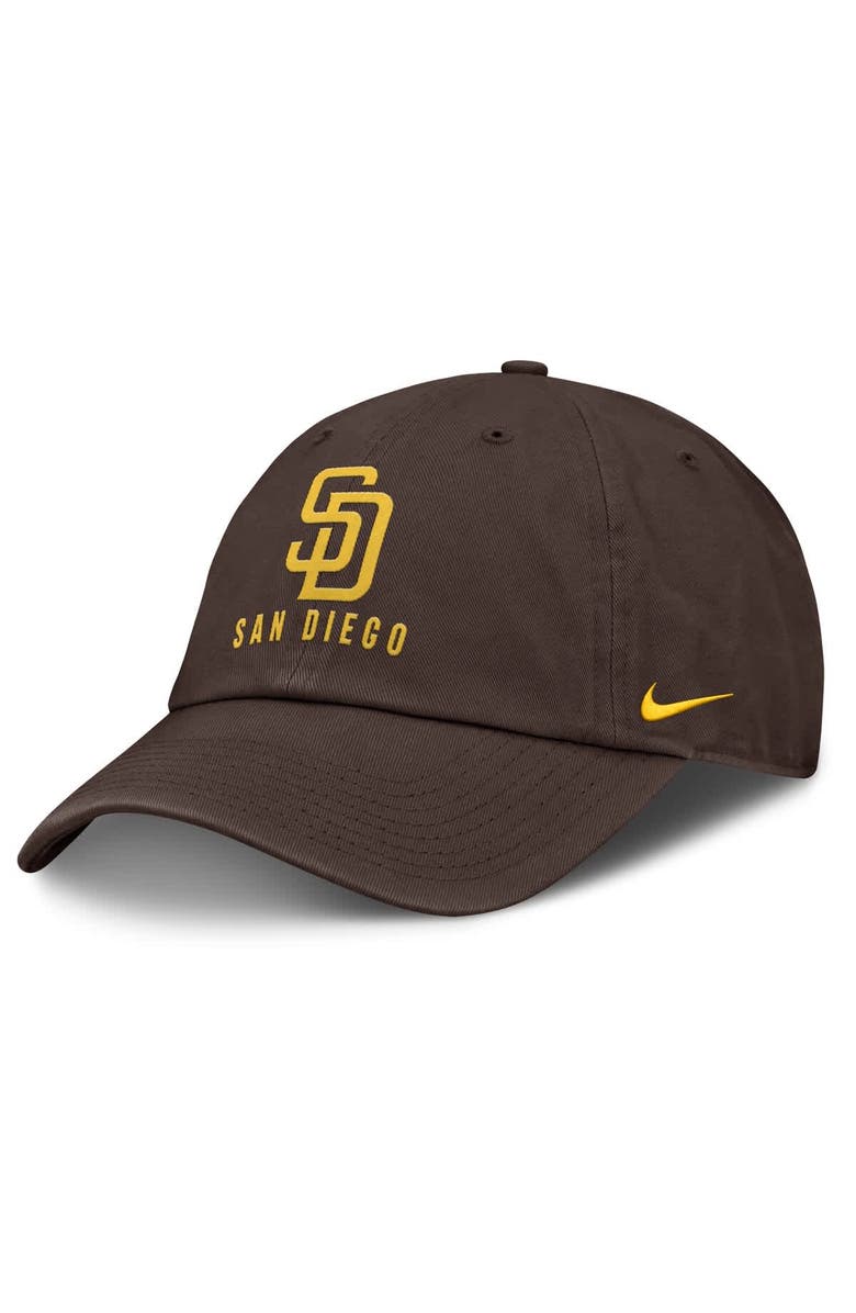 Nike Women's Nike Brown San Diego Padres Club Adjustable Hat, Main, color, Brown
