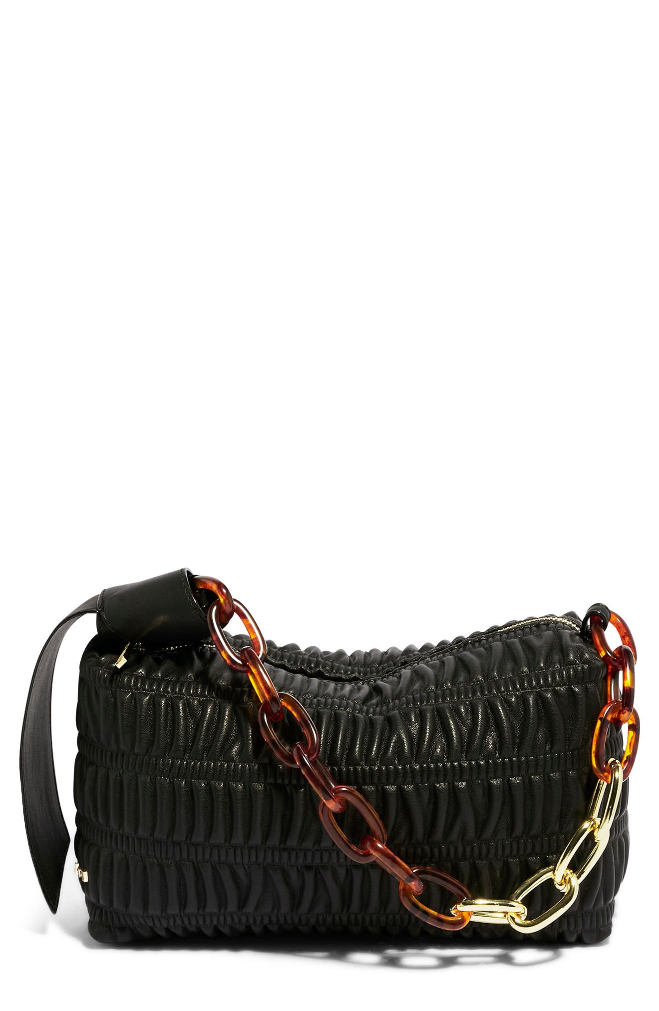 HOUSE OF WANT We Are Thoughtful Vegan Leather Shoulder Bag, Main, color, 