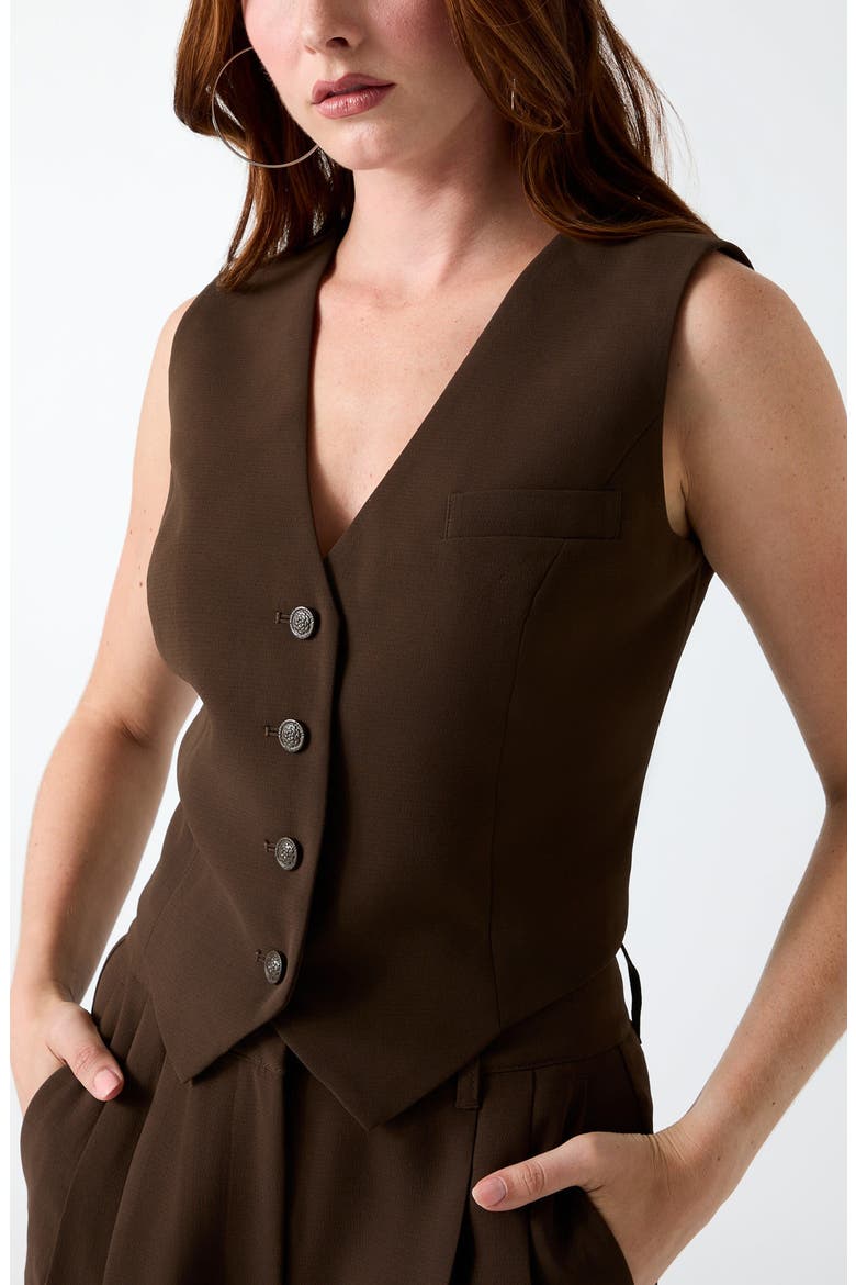 Theoline Perfect Vest, Alternate, color, MEDIUM BROWN