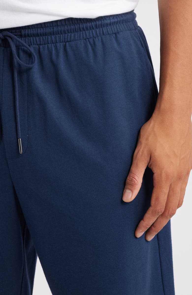 Nordstrom Cotton & Tencel<sup>®</sup> Modal Lounge Shorts, Alternate, color, Navy Still