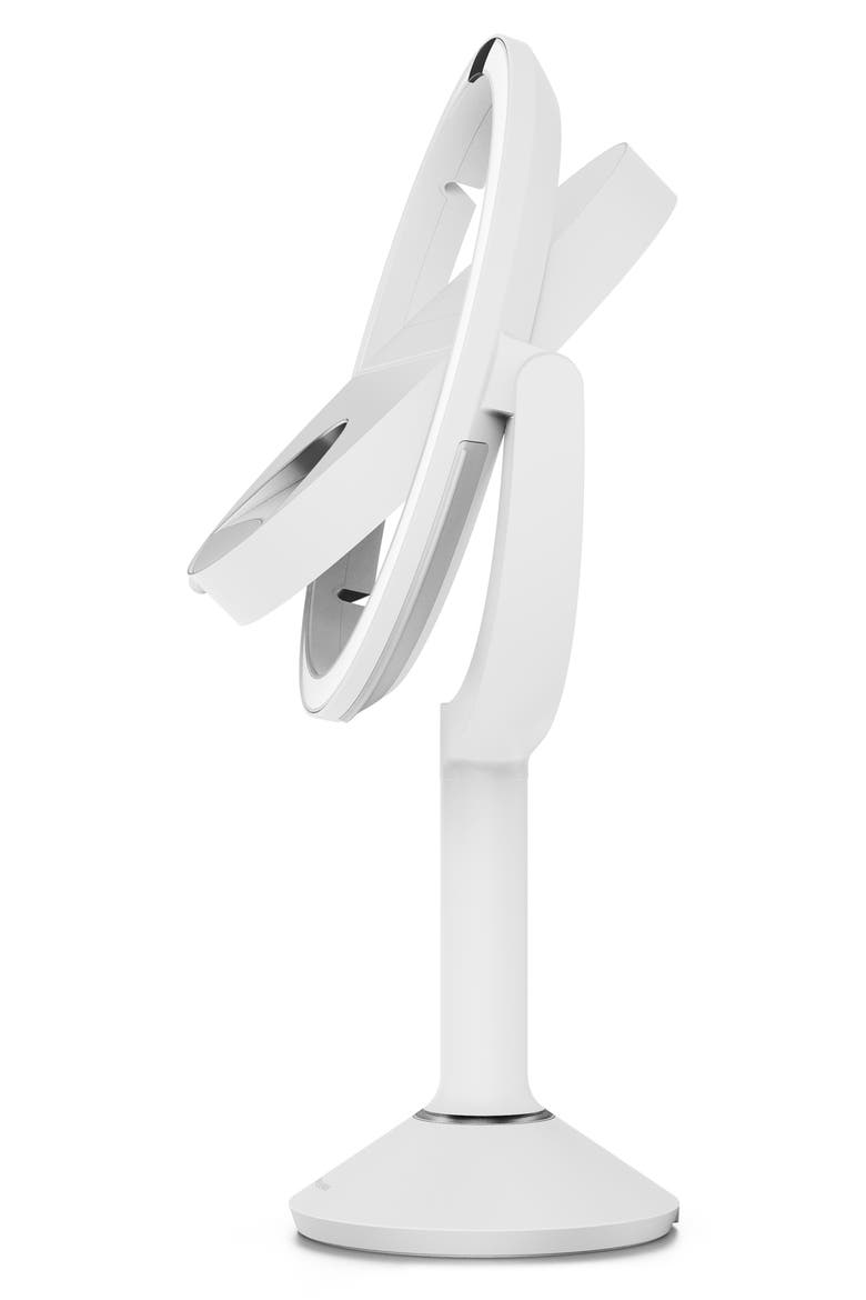 Sensor Mirror Trio, Alternate, color, WHITE STEEL