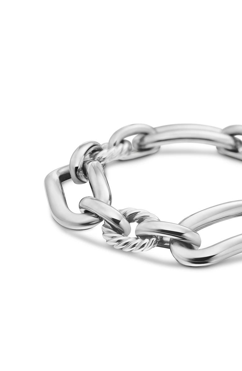 David Yurman Lexington Chain Bracelet, Alternate, color, Sterling Silver