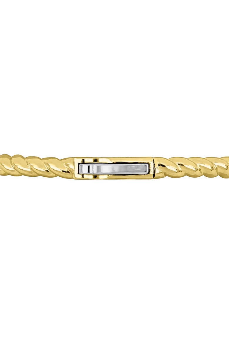 Diamond Bangle 14k White Yellow Gold, Alternate, color, 14k Gold