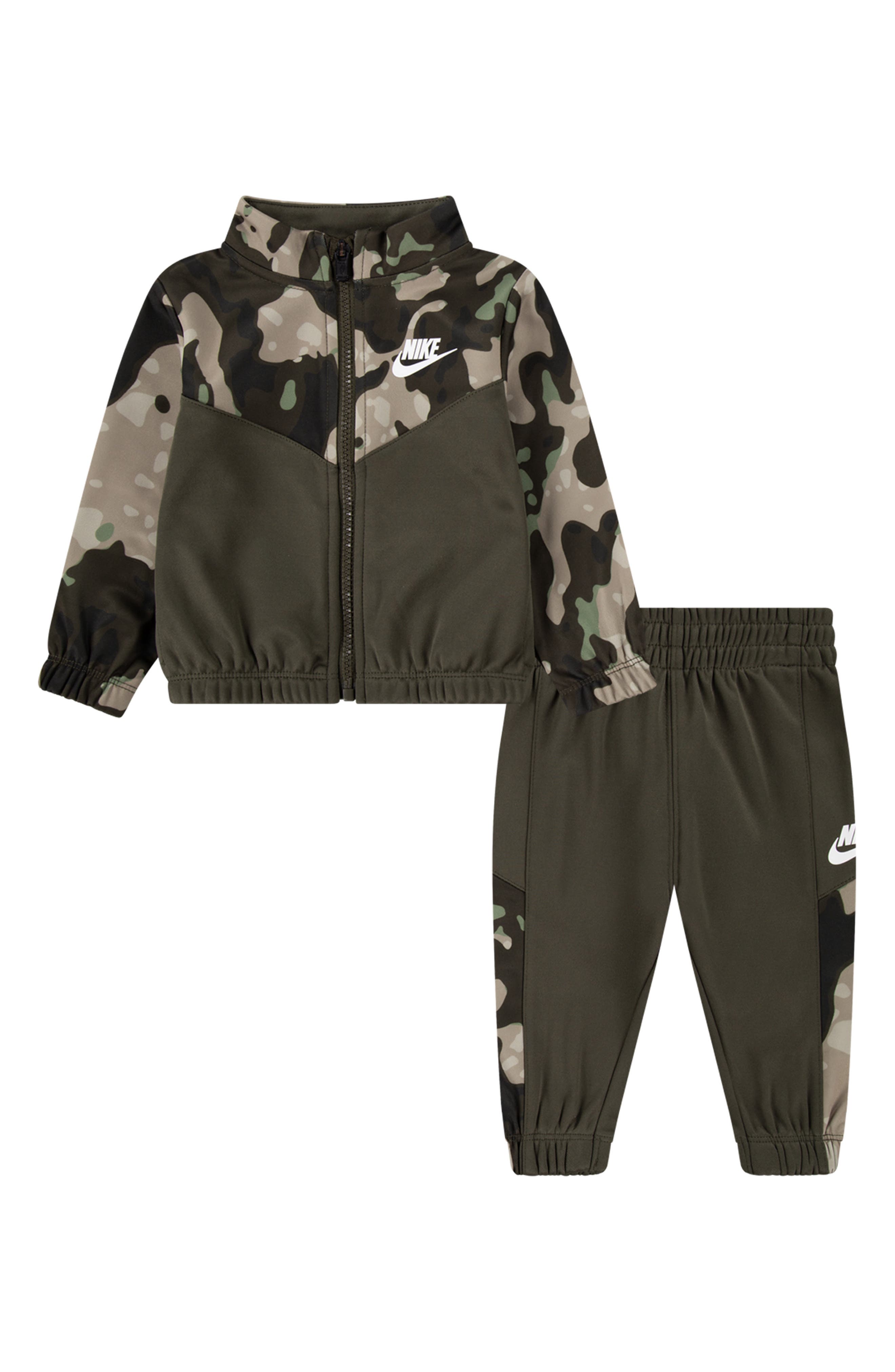 Nike Camo Track Jacket & Pants Set