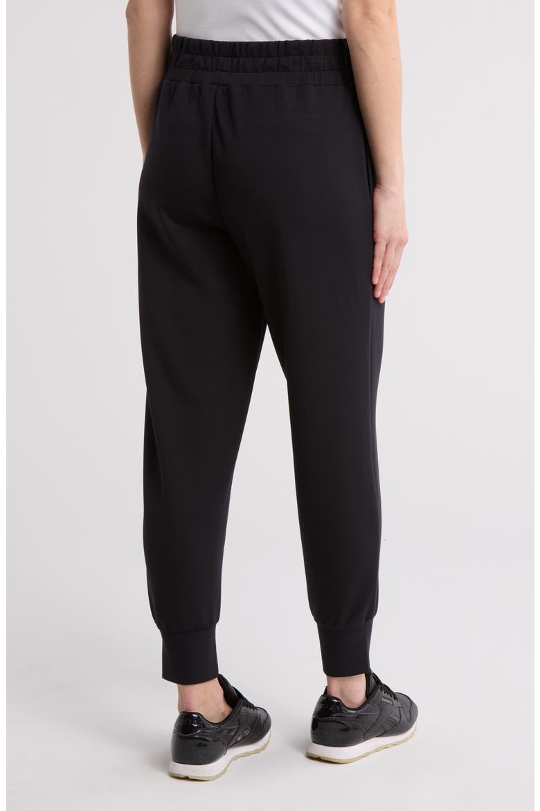 Whisper Knit Slim Joggers, Alternate, color, BLACK